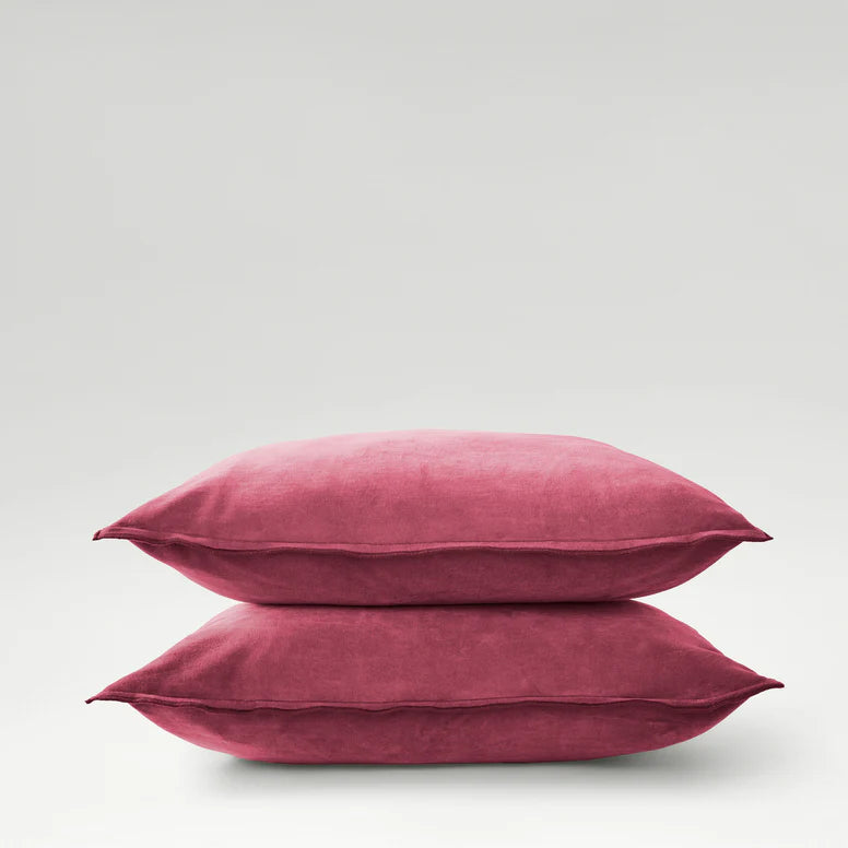 CHRISTY Harewood Sham Fushia - Pack of Two