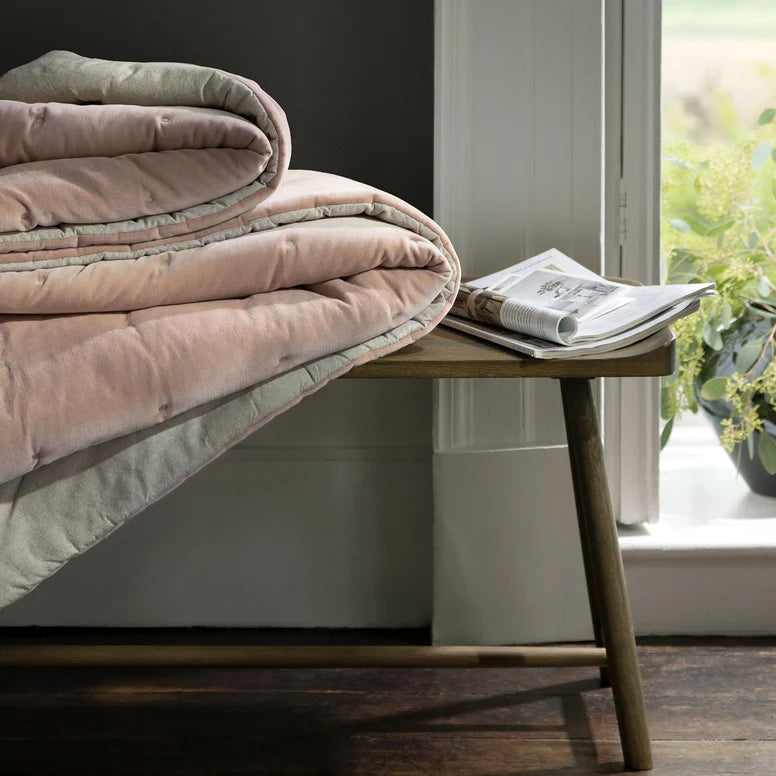 CHRISTY Jaipur Throw Dusky Pink