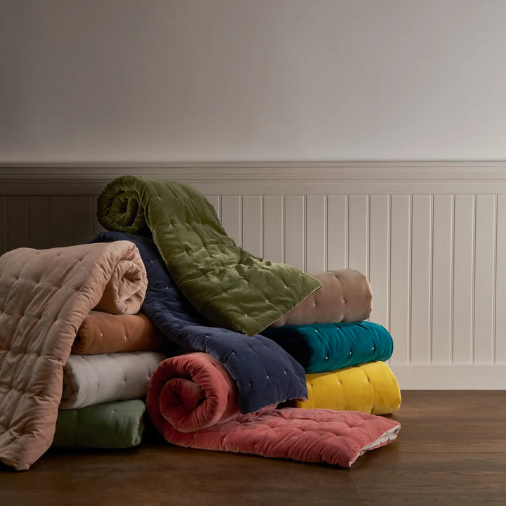 CHRISTY Jaipur Throw - Garnet