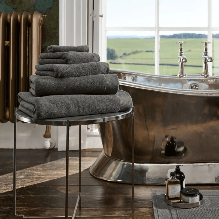 CHRISTY Luxe Towels - Soot