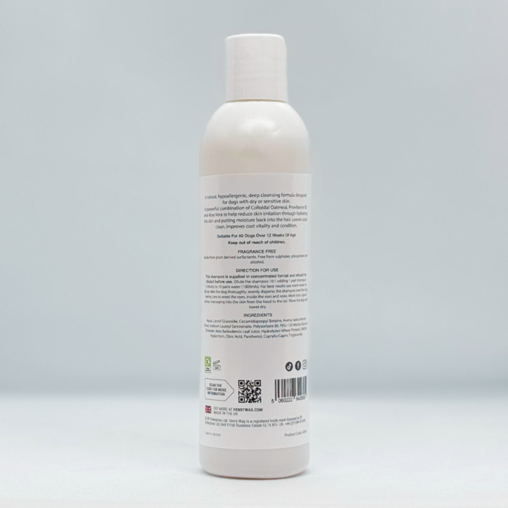 Hypoallergenic Shampoo 250ml - Oatmeal