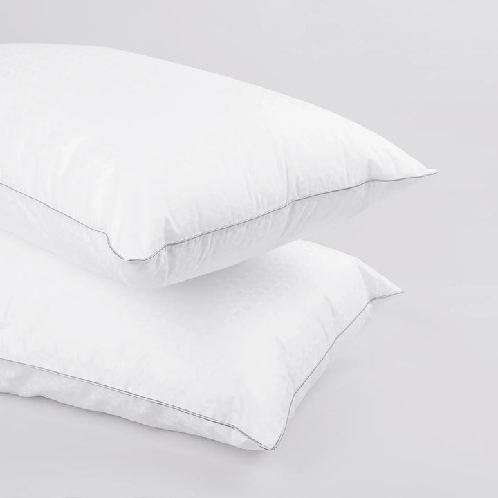 Tielle Luxury Jacquard Microfibre Pillow - 2 Pack