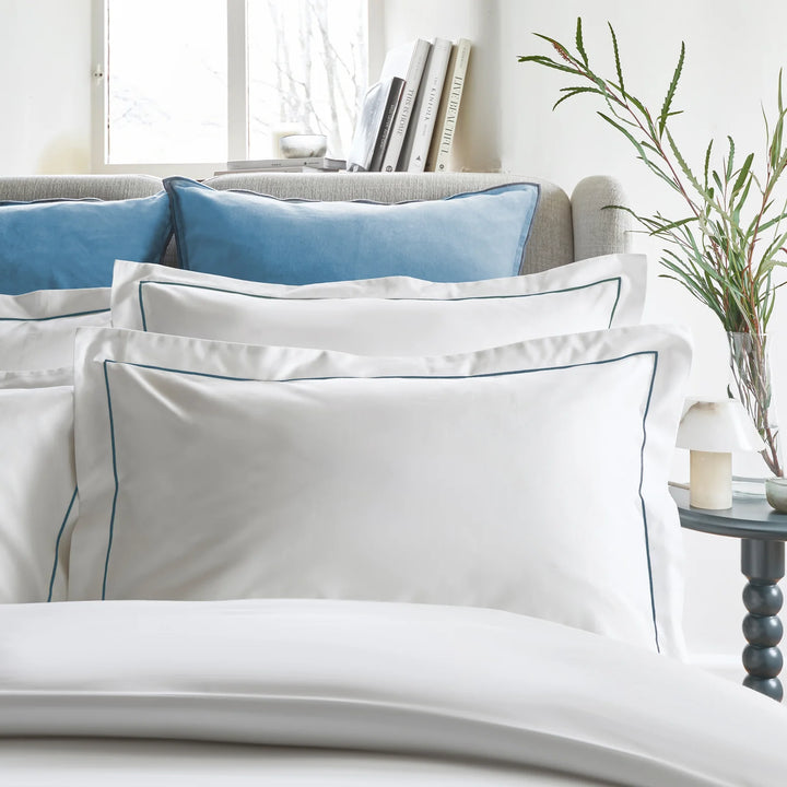 CHRISTY Premium Sateen Duvet Set Blue