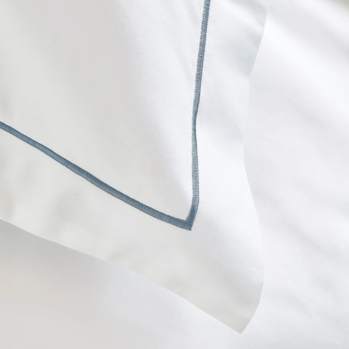 CHRISTY Premium Sateen Oxford Pillowcase Pair Blue