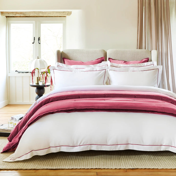CHRISTY Premium Sateen Duvet Set Fuschia