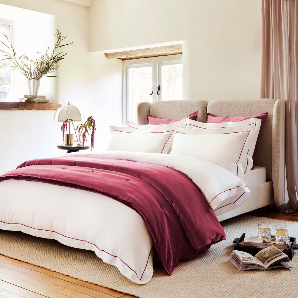 CHRISTY Premium Sateen Duvet Set Fuschia
