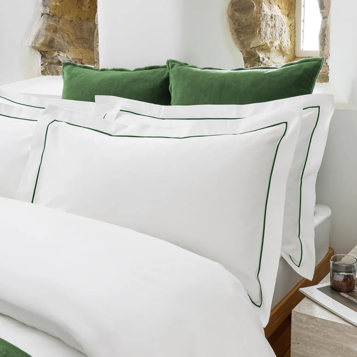 CHRISTY Premium Sateen Duvet Set Green