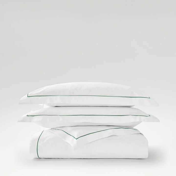 CHRISTY Premium Sateen Duvet Set Green