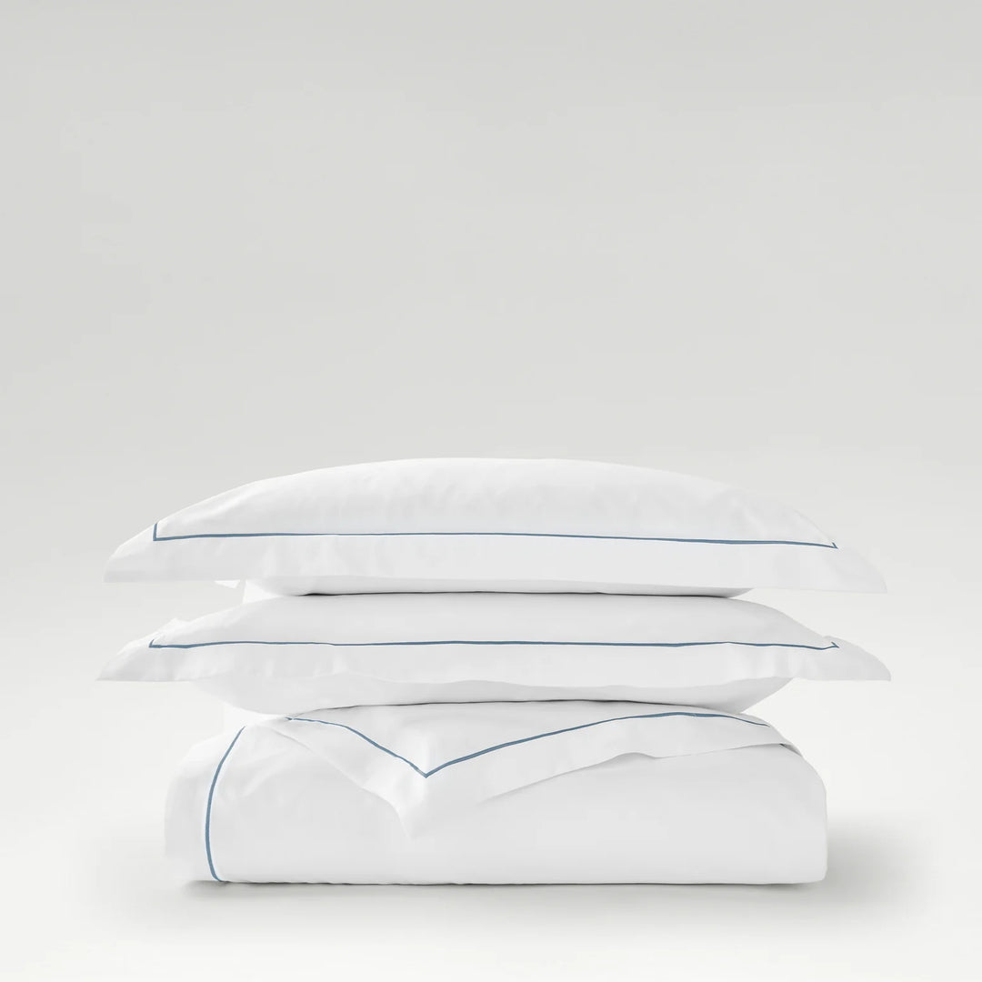 CHRISTY Premium Sateen Duvet Set Blue