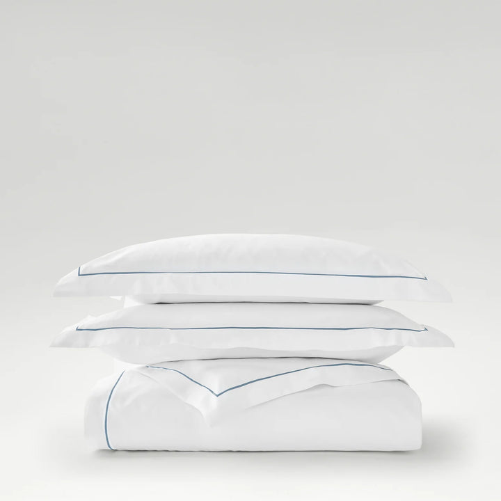 CHRISTY Premium Sateen Duvet Set Blue