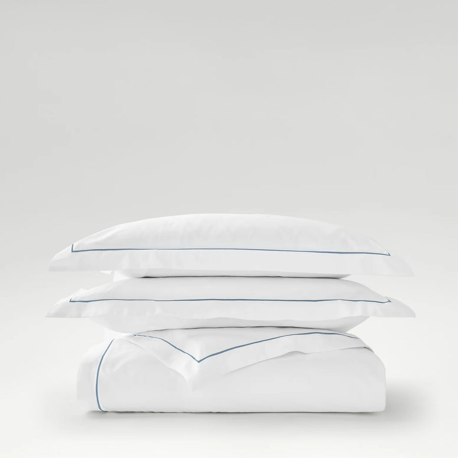 CHRISTY Premium Sateen Duvet Set Blue