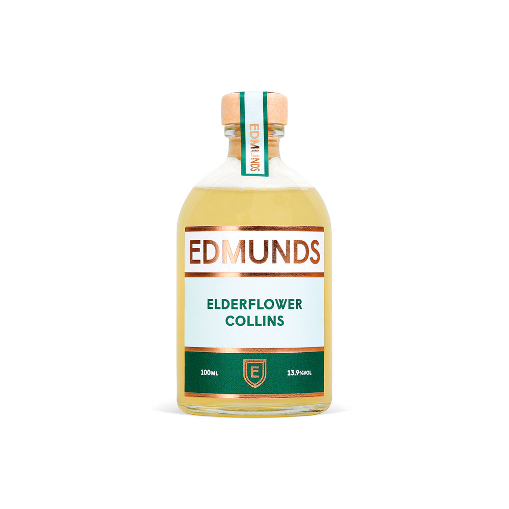 Edmunds Elderflower Collins Cocktail Box - 5 x 6-Packs (Total 30 Cocktails)
