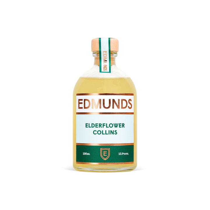 Edmunds Elderflower Collins Cocktail Box - 5 x 6-Packs (Total 30 Cocktails)