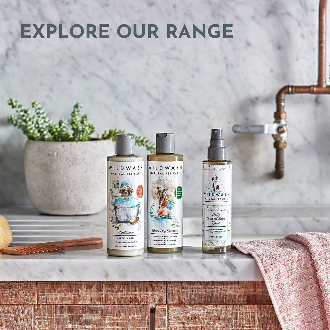 WILDWASH Yard Dog 2 in 1 Natural Shampoo and Conditioner - 12 x 250ml
