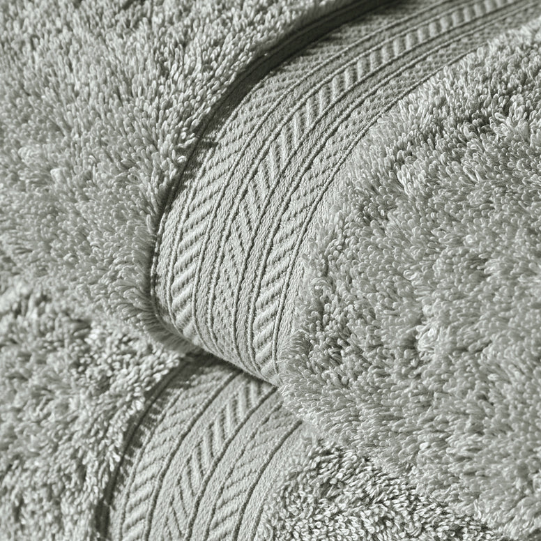 Close-up of CHRISTY Renaissance Towels - Dove Grey