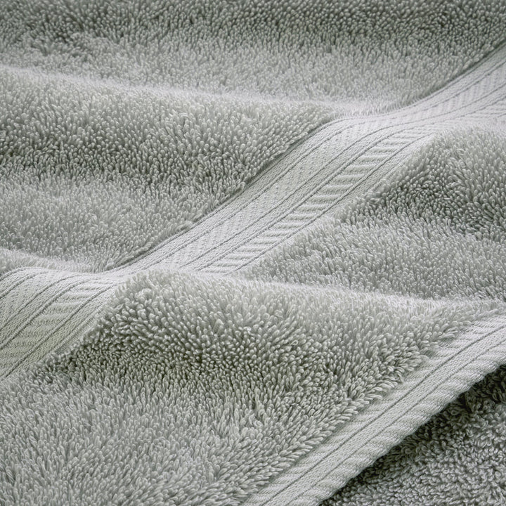 Close-up of CHRISTY Renaissance Towels - Dove Grey