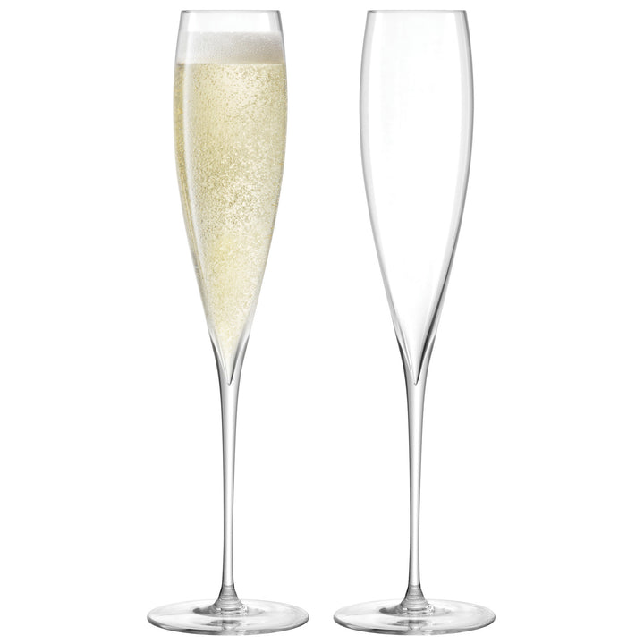 LSA Savoy Champagne Flute 200ml Clear x 2