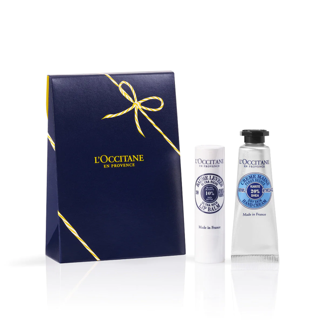 L'OCCITANE Shea Lips & Hands Duo - Pack Size 16 TRADE EXCLUSIVE