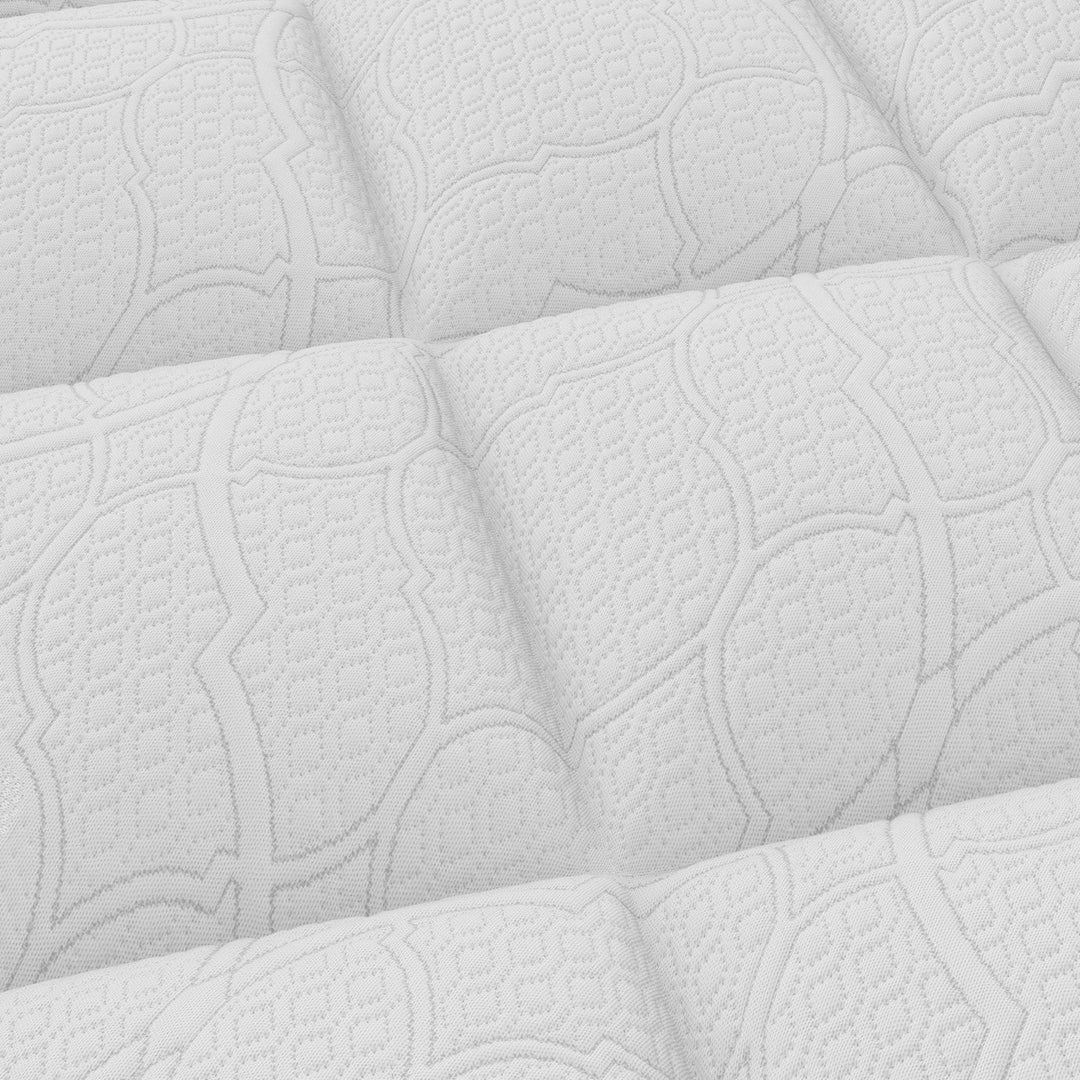 Close-up of a Sealy Sovereign hospitality mattress surface