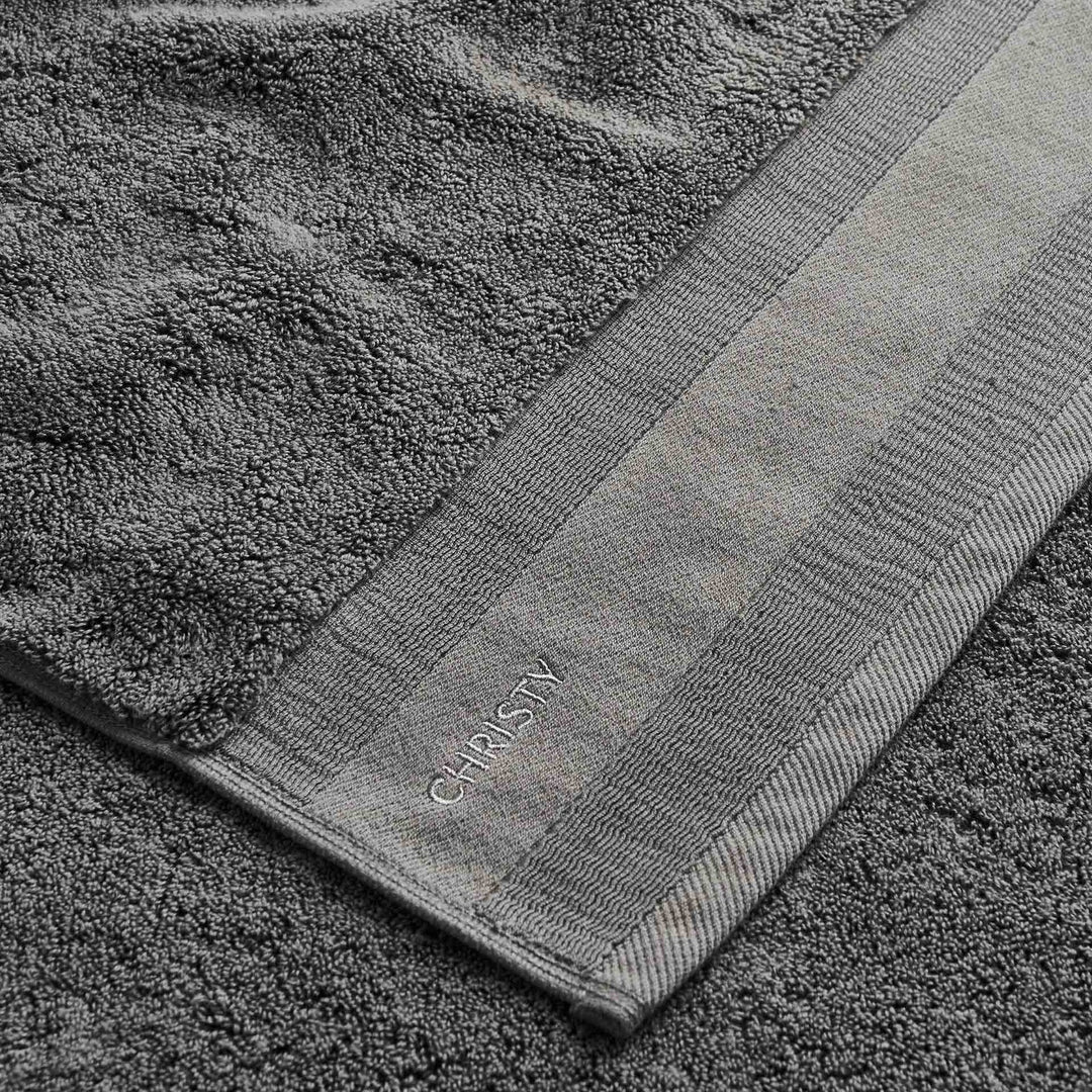 CHRISTY Signature Towels - Charcoal