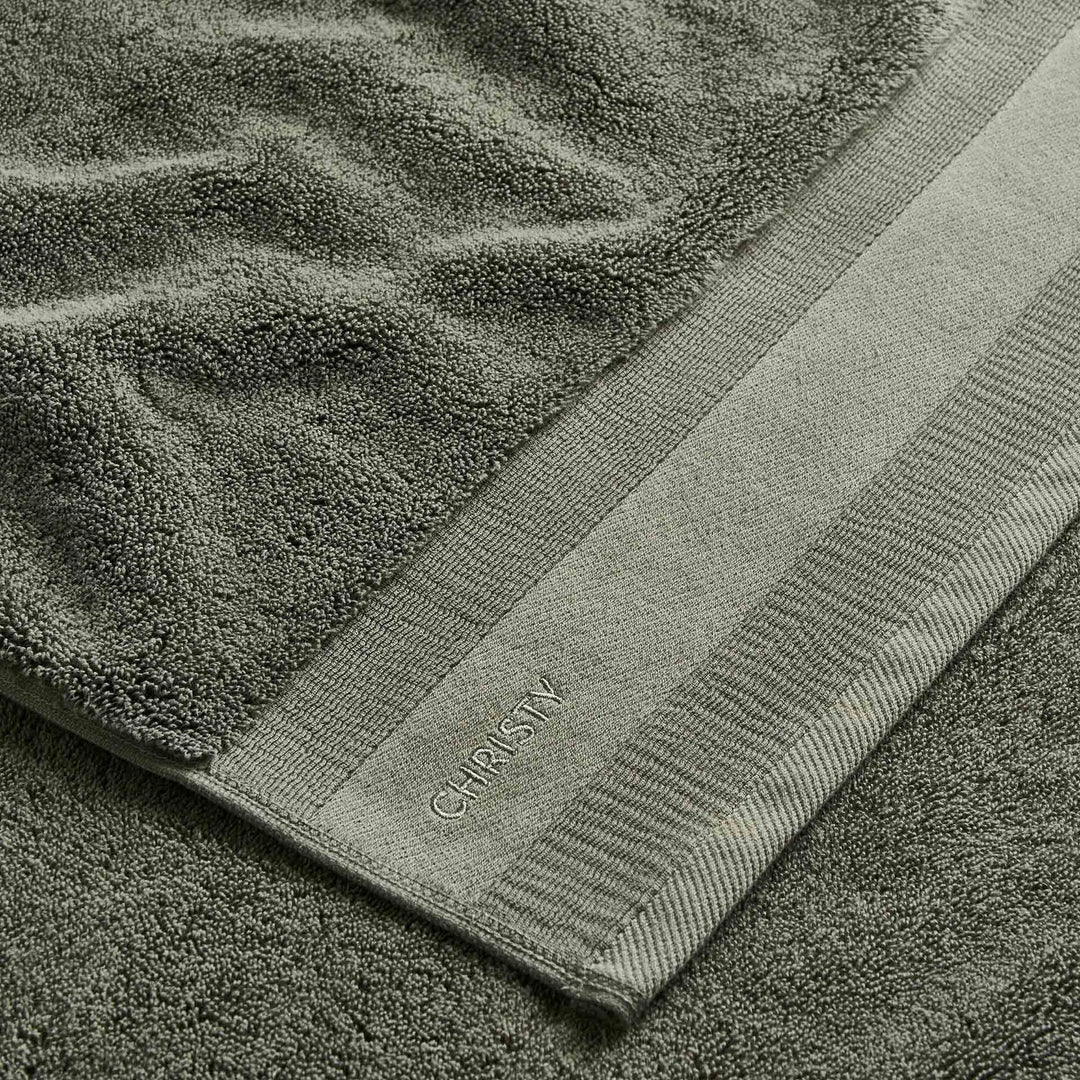 CHRISTY Signature Towels - Forest Green