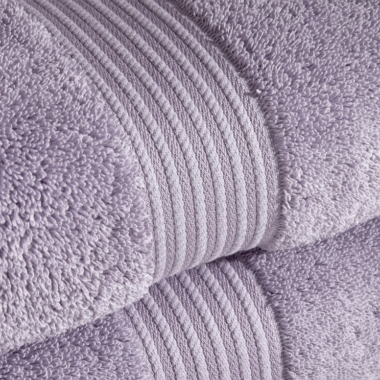 Close-up of a CHRISTY Supreme Hygro Towels - Lavender