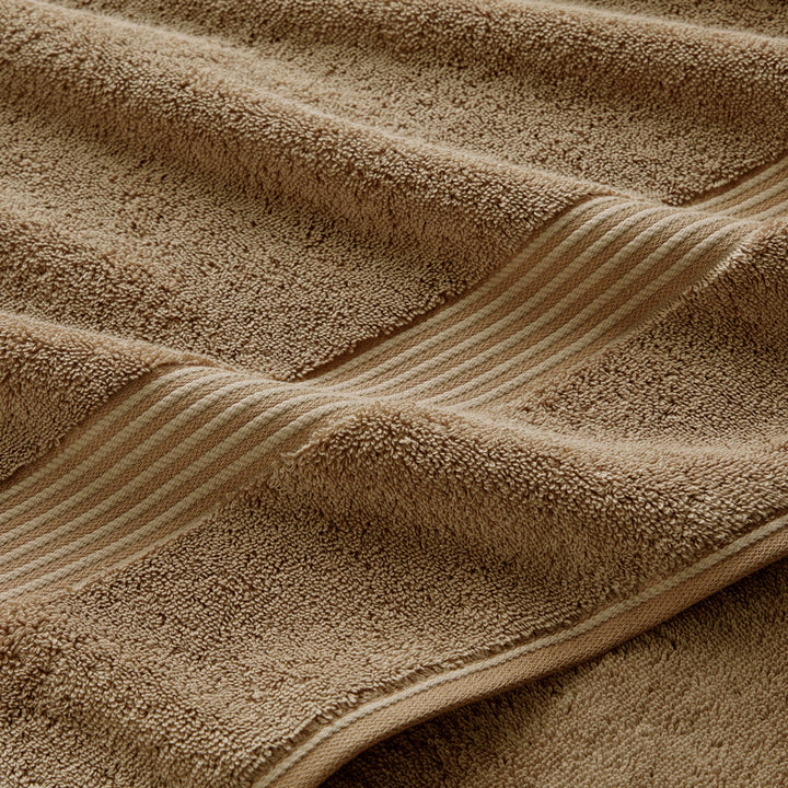 Close-up of CHRISTY Supreme Hygro Towels - Mocha