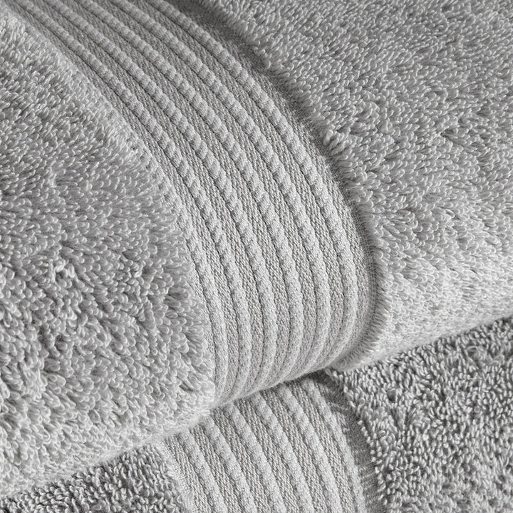 Close-up of CHRISTY Supreme Hygro Towels - Silver