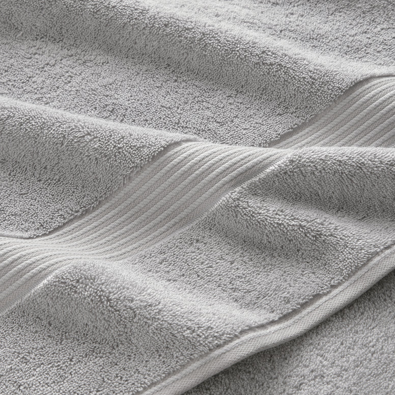 Close-up of CHRISTY Supreme Hygro Towels - Silver