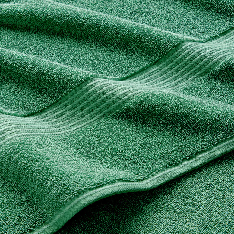Close-up of CHRISTY Supreme Hygro Towels - Spruce