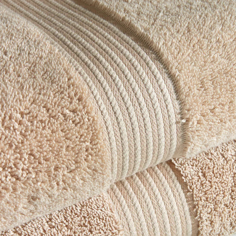 Close-up of CHRISTY Supreme Hygro Towels - Stone