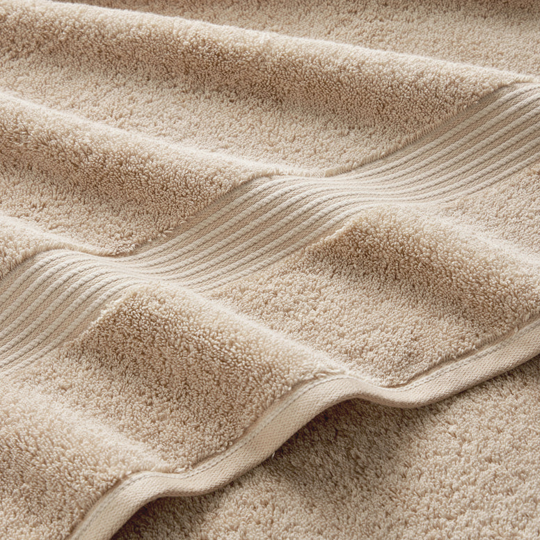 Close-up of CHRISTY Supreme Hygro Towels - Stone