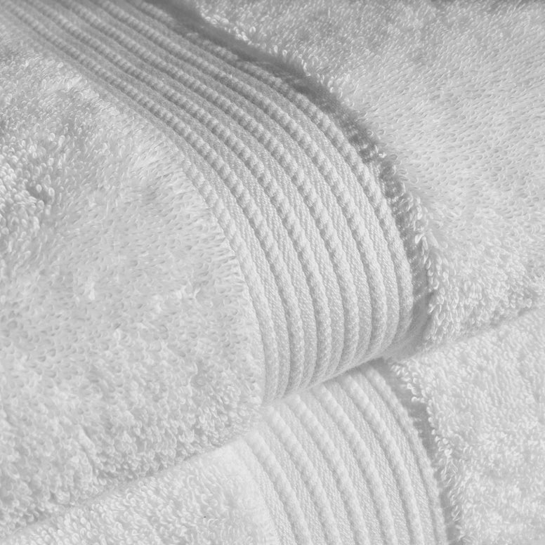 Close-up of CHRISTY Supreme Hygro Towels - White