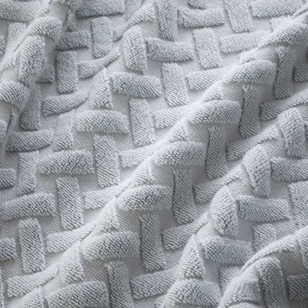 CHRISTY Trellis Towels - Glacier