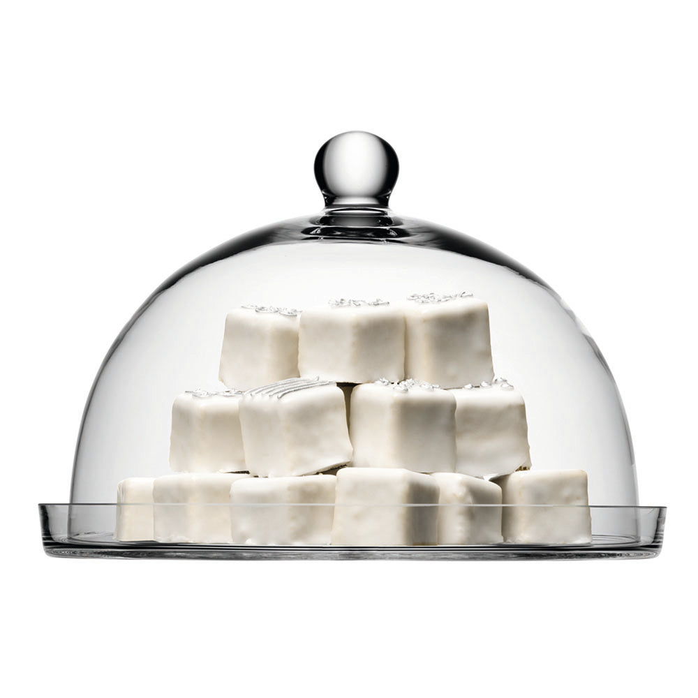 LSA Vienna Plate & Dome 33/30 H22.5cm Clear