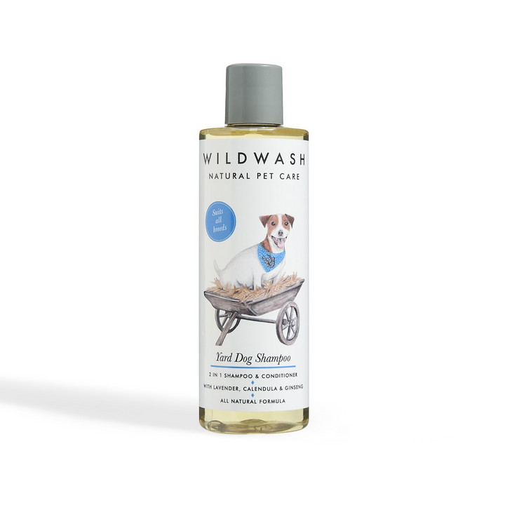 WILDWASH Yard Dog 2 in 1 Natural Shampoo and Conditioner - 12 x 250ml