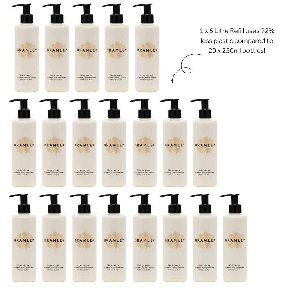 Hand Cream 5 Litre Refill with Lavender, Geranium & Petitgrain essential oils