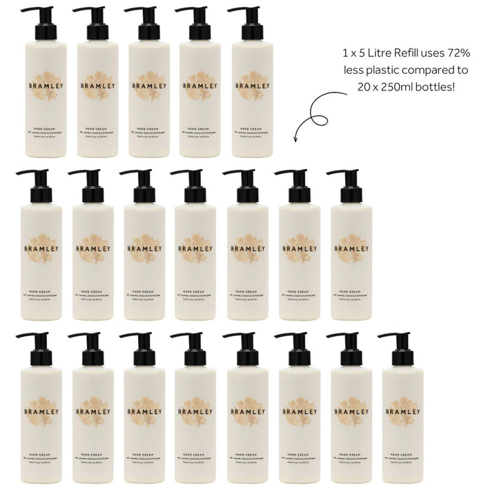 Hand Cream 5 Litre Refill with Lavender, Geranium & Petitgrain essential oils